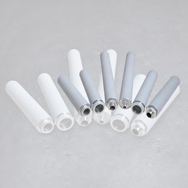 Industrial porous titanium rod filter core